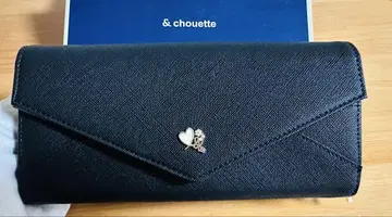 [ &chouette ] 앤드슈에트 장지갑 블랙