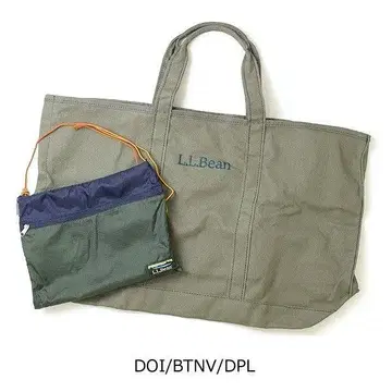 L.L.Bean 그로서리 토트백 파우치 포함