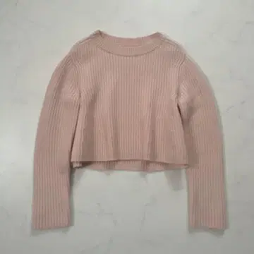 새상품급 폭시 캐시미어 혼방 니트 French Sucre 핑크 38