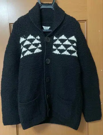 RHC 론 헤르만 코위찬 니트 가디건 두꺼운 원단 M