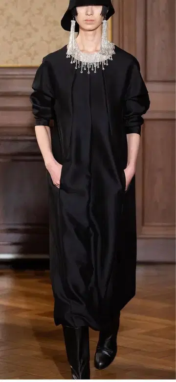 HARUNOBUMURATA 23AW COCOON LONG DRESS