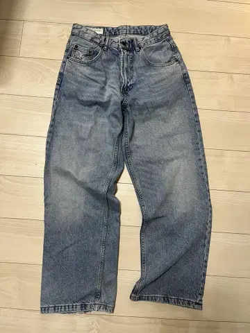 ZARA 배기 데님 라이트 블루