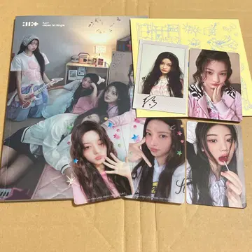 [개봉] ILLIT 시계 멈춰줘 앨범 CD 초회 한정판 트레이딩 카드