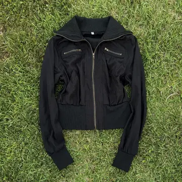 00s mode black jacket 헤이세이 y2k v