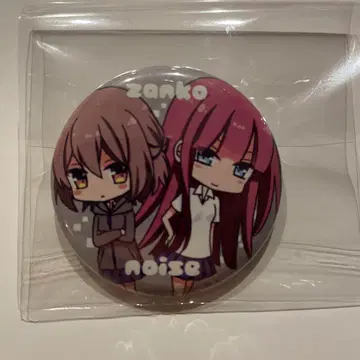 잔광 노이즈 백합희 코믹 캔뱃지