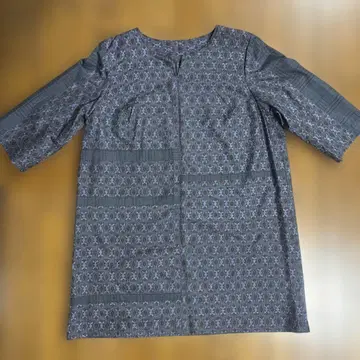 기모노 리메이크 튜닉 오시마 명주 프리 사이즈