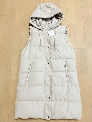 ZARA 롱 기장 퍼프 베스트