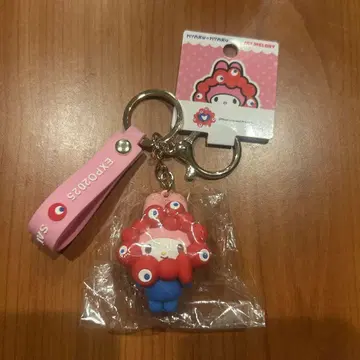 오사카 간사이 박람회 한정판 먀쿠먀쿠 산리오 새상품 마이멜로디 키링