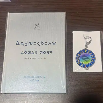 Pokemon LEGENDS ZA 아트북&키스톤풍 키링