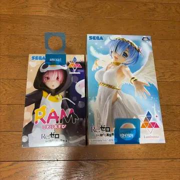 [ 최종 가격 인하 ] Re: 제로 렘 & 라무 피규어 리제로