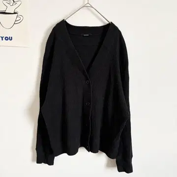 저널 스탠다드 성숙 캐주얼 가디건 리브 V넥