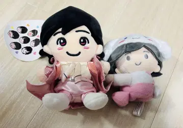 나니와단시 미치에다 슌스케 봉제 인형 2체 세트
