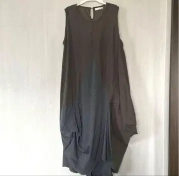 변형 원피스 비대칭 루즈핏