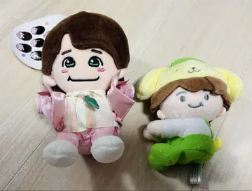 나니와단시 오하시 카즈야 봉제 인형 2체 세트