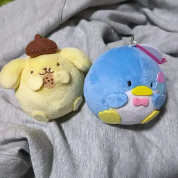 너무 많이 먹었어요 - 봉제 인형 턱시도샘 & 폼폼푸딩
