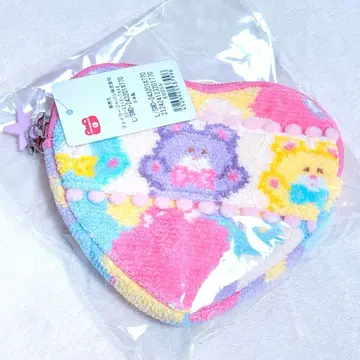 미개봉 새상품 페이 라브라리 SWIMMER 스위머 하트형 파우치