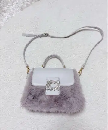 JILLSTUART 퍼 숄더백