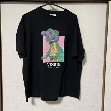 VISION STREET WEAR 공룡 T셔츠 M사이즈 블랙