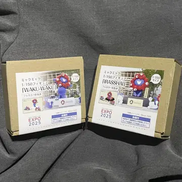 만박 미야쿠미야쿠 피규어 2개 세트 (IRASSHAI WAKU-WAKU)