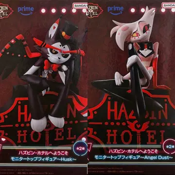 Hazbin Hotel 허스크 & 엔젤 더스트 피규어 세트
