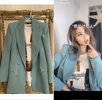 ZARA 자켓 M + T셔츠 S 세트