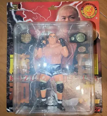 신일본 프로레슬링 피규어 후지타 카즈유키 IWGP 벨트 포함 미개봉