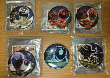 우주전대 큐렌쟈 스탠드 캔뱃지 세트