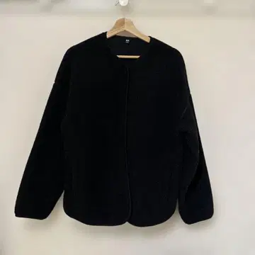 블랙 보아 자켓