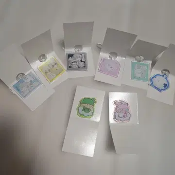 밀모데퐁! 아크릴 키링, 클립 일괄