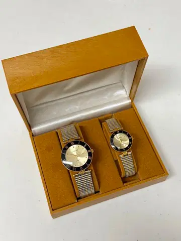 LARVAN 페어 워치 남성용 여성용 손목시계 세트