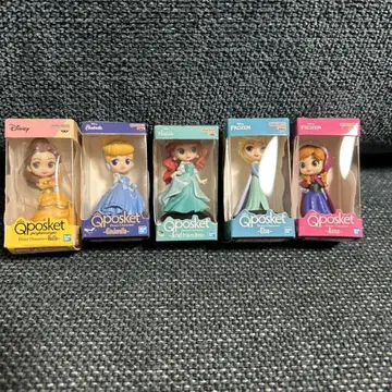 디즈니 프린세스 Qposket 미니어처 컬렉션
