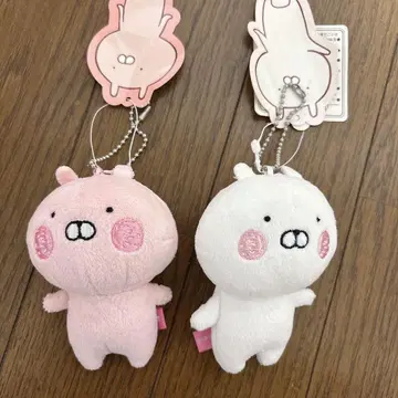 우사마루 우사코 빨간 볼 마스코트