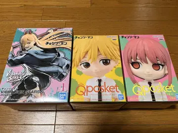 체인소 맨 피규어 파워 Qposket 덴지 마키마 세트