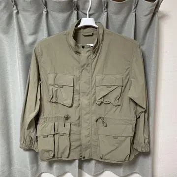 GU 지유 유틸리티 오버 사이즈 블루종 XL