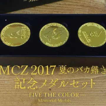 모모쿠로 MCZ 2017 여름 바보 소동 기념 메달 5개