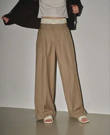 [ 정가 25,300엔 ] Double Waist Trousers