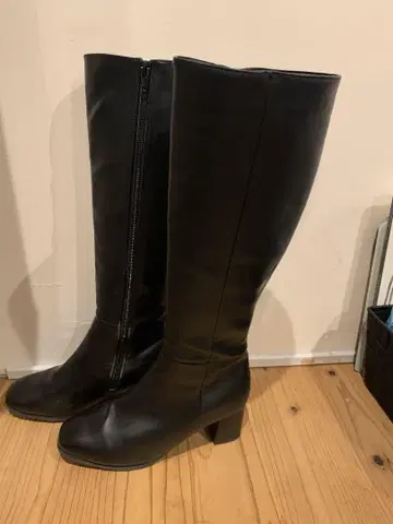 EVOL 이볼 롱 부츠 24cm 블랙