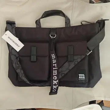 marimekko 블랙 숄더백