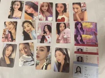TWICE 지효 트레이딩 카드 묶음 판매