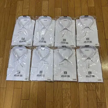 ATELIER 365 와이셔츠 L 사이즈 8장 세트