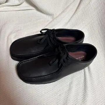 Clarks 클락스 왈라비 블랙 레더