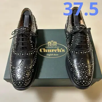 몇 회 착용 church's burwood met black 37.5