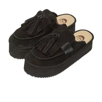 SHAKA TASSEL LOAFER MULE PLATFOM