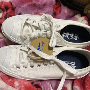 Converse Jack Purcell 화이트 스니커즈