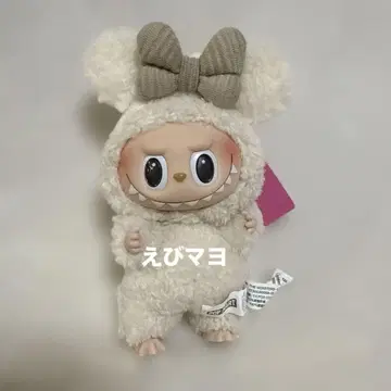 디즈니 머리띠 키체인 모코모코 화이트