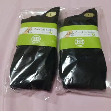 H.BENESU 아치 라이프 삭스 크루 타입 L 사이즈 x 2