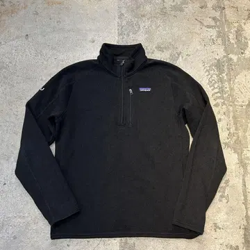 구제 의류 PATAGONIA 파타고니아 베터 스웨터 플리스 자켓 블랙 M