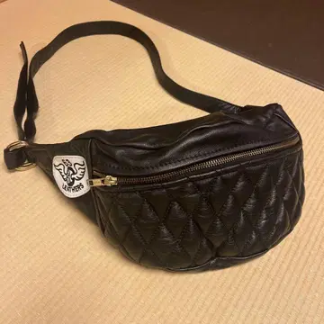 LEATHERS 63 바디백 블랙