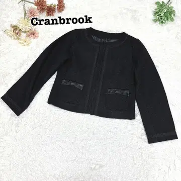 s.1854 [크랜브룩] 노카라 자켓 어른 걸리시 퓨어 LL