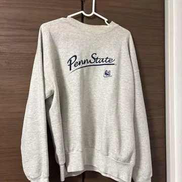 Penn State 로고 그레이 맨투맨